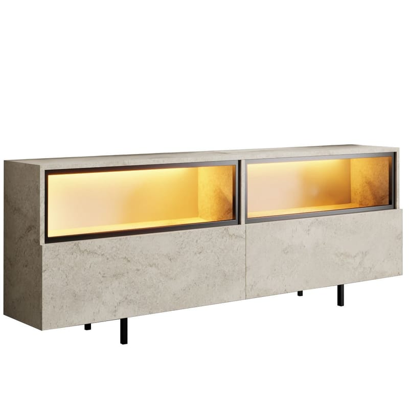 Cielieucel TV-benk 180 cm, Travertin