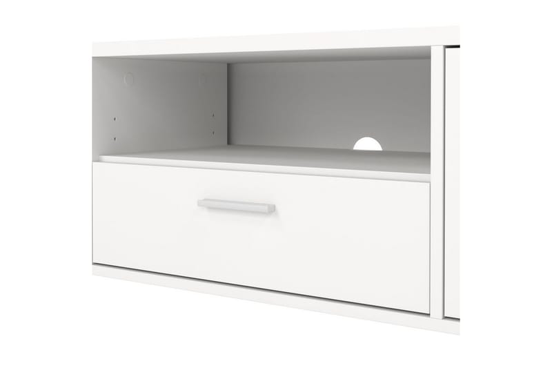 Cristian TV-stativ 38 cm - Hvit - Møbler - TV- & Mediamøbler - Mediestativ & veggfeste - TV-veggfeste