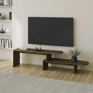 Deliones TV-benk 130 cm - Valnøtt - Møbler - TV- & Mediamøbler - Mediestativ & veggfeste - TV-veggfeste