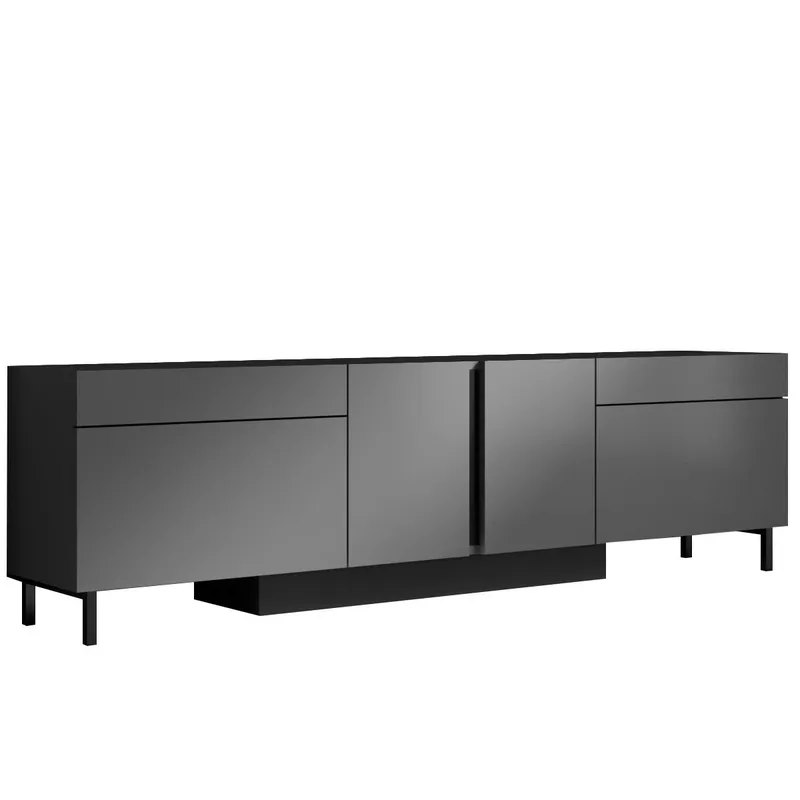 Djarhint TV-benk 180 cm, Antrasitt