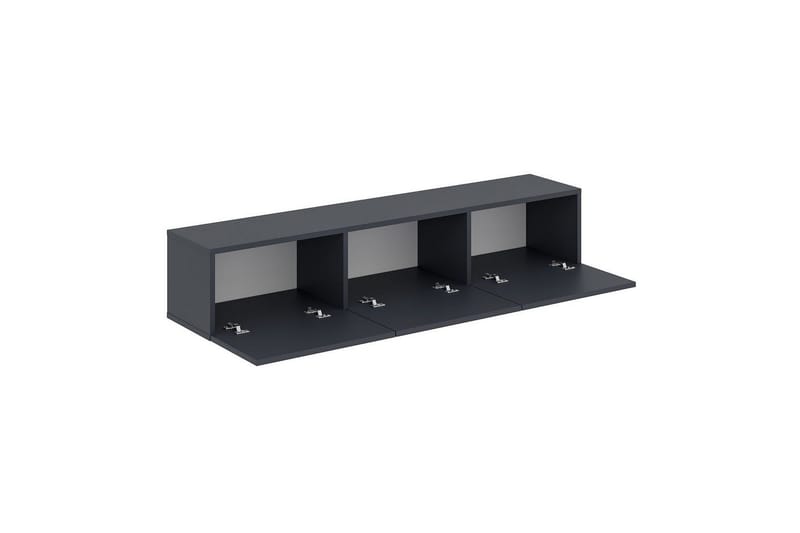 Elith TV-benk 180 cm - Antrasitt - Møbler - TV- & Mediamøbler - TV benk & mediabenk