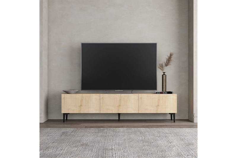 Elith TV-benk 180 cm - Eik - Møbler - TV- & Mediamøbler - TV benk & mediabenk