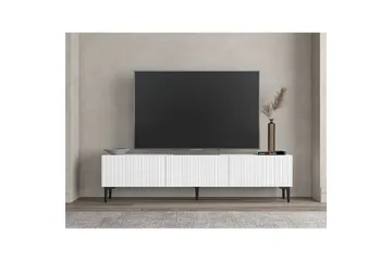 Elith TV-benk 180 cm - Hvit - Møbler - TV- & Mediamøbler - TV benk & mediabenk