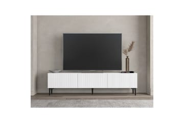 Elith TV-benk 180 cm - Hvit - Møbler - TV- & Mediamøbler - TV benk & mediabenk