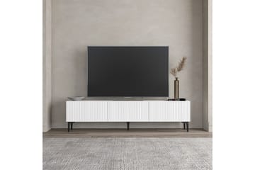 Elith TV-benk 180 cm - Hvit - Møbler - TV- & Mediamøbler - TV benk & mediabenk