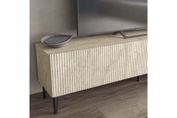 Elith TV-benk 180 cm - Travertin - Møbler - TV- & Mediamøbler - TV benk & mediabenk
