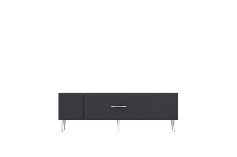 Feynor TV-benk 150 cm - Antrasitt/Sølv - Møbler - TV- & Mediamøbler - TV benk & mediabenk