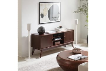 Gulvstativ Sanus for Sonos ERA 100 2 Deler Hvit, Fast stativ - Hvit, Fast stativ - Møbler - TV- & Mediamøbler - Mediestativ & veggfeste - Høyttalerstativ