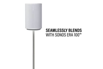 Gulvstativ Sanus for Sonos ERA 100 2 Deler - Hvit - Møbler - TV- & Mediamøbler - Mediestativ & veggfeste - Høyttalerstativ