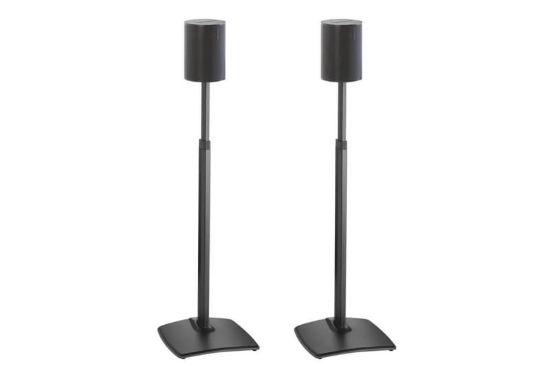 Gulvstativ Sanus for Sonos ERA 100 2 Deler Svart, Justerbart stativ - Svart, Justerbart stativ - Møbler - TV- & Mediamøbler - Mediestativ & veggfeste - Høyttalerstativ