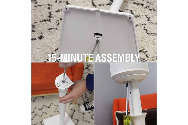 Gulvstativ Sanus for Sonos ERA 100 - Hvit - Møbler - TV- & Mediamøbler - Mediestativ & veggfeste - Høyttalerstativ