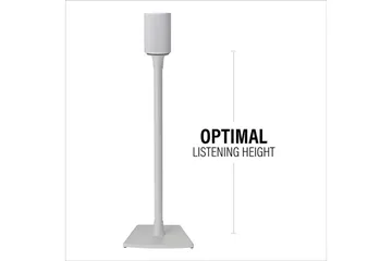 Gulvstativ Sanus for Sonos ERA 100 - Hvit - Møbler - TV- & Mediamøbler - Mediestativ & veggfeste - Høyttalerstativ