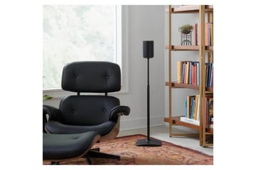 Gulvstativ Sanus for Sonos Era 100 Svart, Justerbart stativ - Svart, Justerbart stativ - Møbler - TV- & Mediamøbler - Mediestativ & veggfeste - Høyttalerstativ