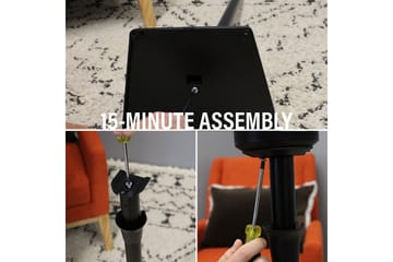 Gulvstativ Sanus for Sonos ERA 100 - Svart - Møbler - TV- & Mediamøbler - Mediestativ & veggfeste - Høyttalerstativ