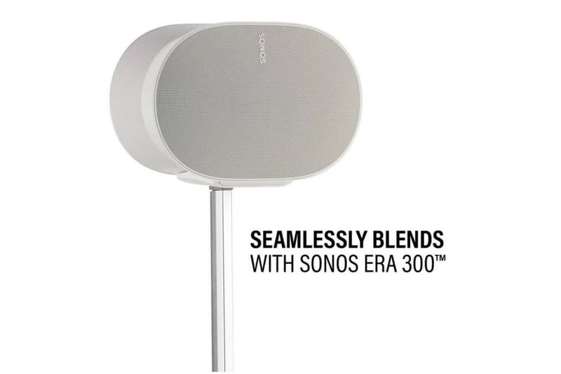 Gulvstativ Sanus for Sonos ERA 300 2 deler Hvit, Justerbart stativ - Hvit, Justerbart stativ - Møbler - TV- & Mediamøbler - Mediestativ & veggfeste - Høyttalerstativ