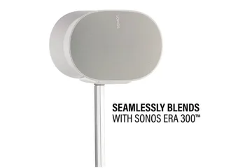 Gulvstativ Sanus for Sonos ERA 300 2 Deler - Hvit - Møbler - TV- & Mediamøbler - Mediestativ & veggfeste - Høyttalerstativ
