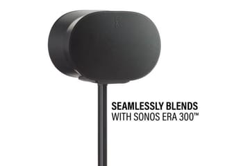 Gulvstativ Sanus for Sonos ERA 300 2 deler Svart, Justerbart stativ - Svart, Justerbart stativ - Møbler - TV- & Mediamøbler - Mediestativ & veggfeste - Høyttalerstativ