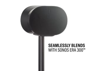 Gulvstativ Sanus for Sonos ERA 300 2 Deler - Svart - Møbler - TV- & Mediamøbler - Mediestativ & veggfeste - Høyttalerstativ