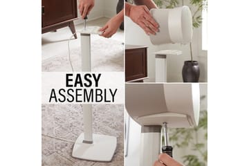 Gulvstativ Sanus for Sonos ERA 300 - Hvit - Møbler - TV- & Mediamøbler - Mediestativ & veggfeste - Høyttalerstativ