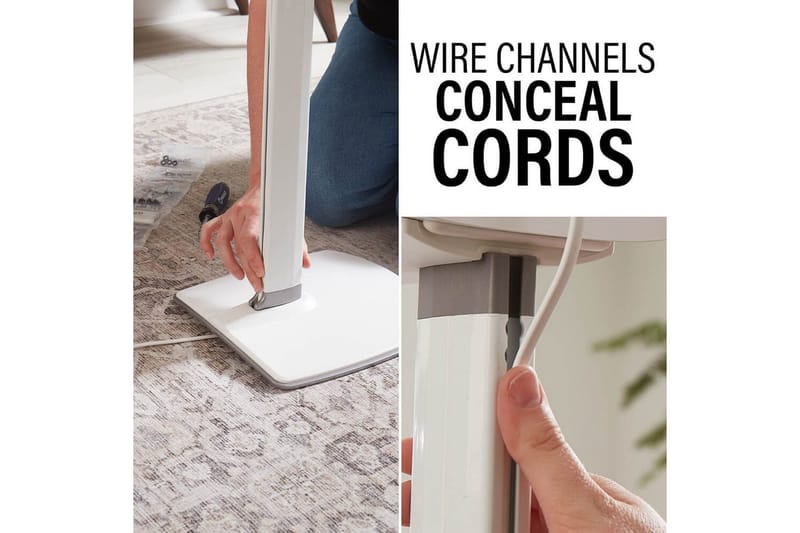 Gulvstativ Sanus for Sonos ERA 300 - Hvit - Møbler - TV- & Mediamøbler - Mediestativ & veggfeste - Høyttalerstativ