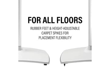 Gulvstativ Sanus for Sonos ERA 300 - Hvit - Møbler - TV- & Mediamøbler - Mediestativ & veggfeste - Høyttalerstativ