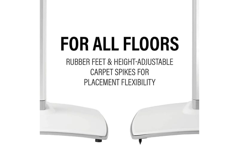 Gulvstativ Sanus for Sonos ERA 300 - Hvit - Møbler - TV- & Mediamøbler - Mediestativ & veggfeste - Høyttalerstativ