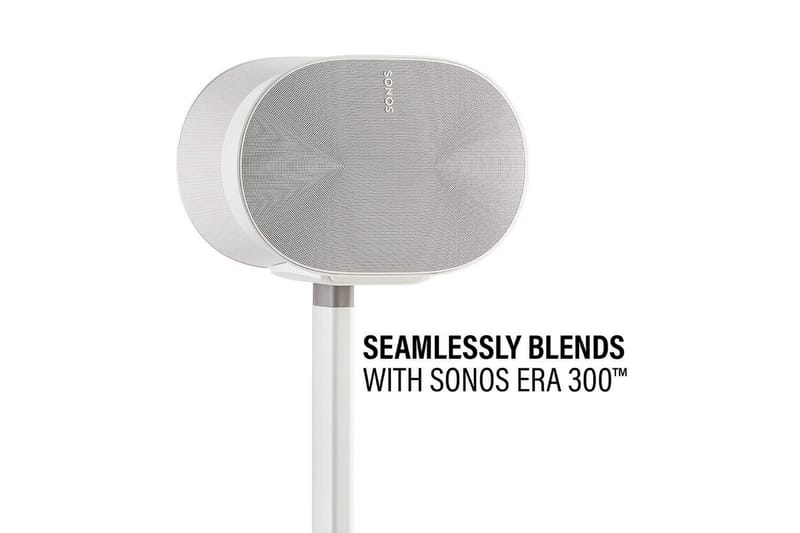 Gulvstativ Sanus for Sonos ERA 300 - Hvit - Møbler - TV- & Mediamøbler - Mediestativ & veggfeste - Høyttalerstativ