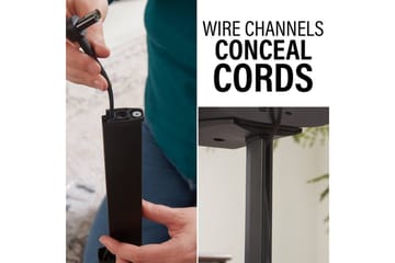 Gulvstativ Sanus for Sonos ERA 300 Svart, Fast stativ - Svart, Fast stativ - Møbler - TV- & Mediamøbler - Mediestativ & veggfeste - Høyttalerstativ