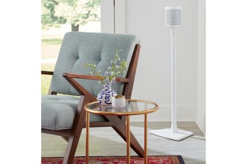 Gulvstativ Sanus for Sonos One SL Play:1 og Play:3 2 deler Hvit, Fast stativ - Hvit, Fast stativ - Møbler - TV- & Mediamøbler - Mediestativ & veggfeste - Høyttalerstativ