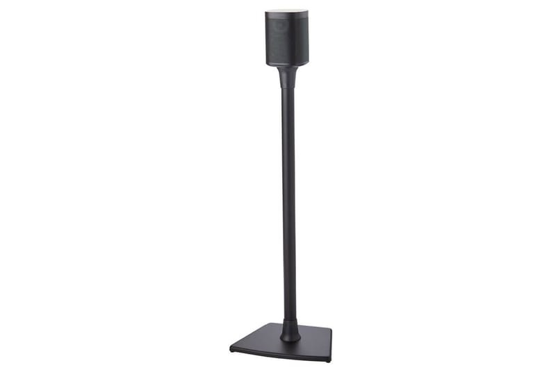 Gulvstativ Sanus for Sonos One SL Play:1 og Play:3 Svart, Fast stativ - Svart, Fast stativ - Møbler - TV- & Mediamøbler - Mediestativ & veggfeste - Høyttalerstativ