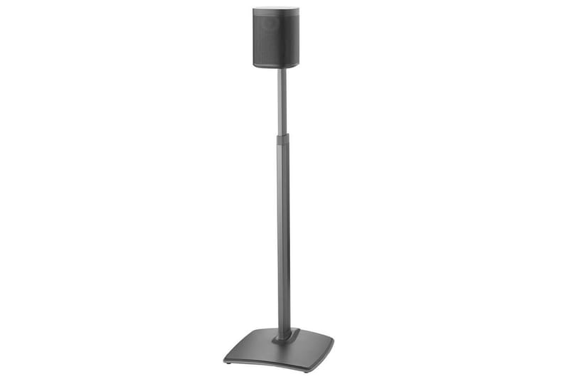Gulvstativ Sanus for Sonos One SL Play:1 og Play:3 Svart, Justerbart stativ - Svart, Justerbart stativ - Møbler - TV- & Mediamøbler - Mediestativ & veggfeste - Høyttalerstativ