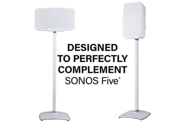 Gulvstativ Sanus for Sonos Play:5 Hvit - Hvit - Møbler - TV- & Mediamøbler - Mediestativ & veggfeste - Høyttalerstativ