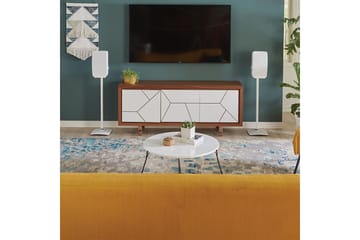 Gulvstativ Sanus for Sonos Play:5 Hvit - Hvit - Møbler - TV- & Mediamøbler - Mediestativ & veggfeste - Høyttalerstativ