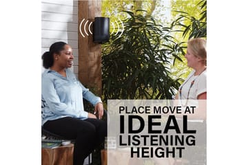 Høyttalerfeste Sanus for Sonos Move - Svart - Møbler - TV- & Mediamøbler - Mediestativ & veggfeste - Høyttalerstativ