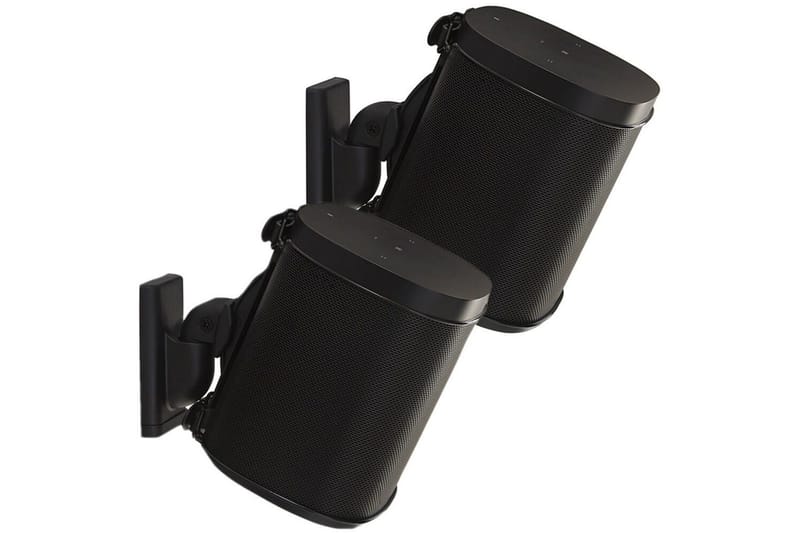 Høyttalerfeste Sanus for Sonos One SL Play:1 og Play:3, Svart