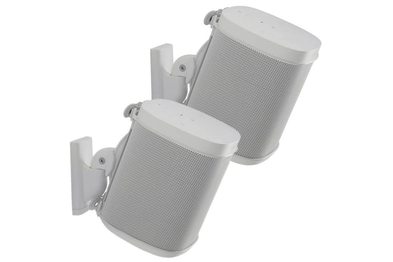 Høyttalerfeste Sanus for Sonos One SL Play:1 og Play:3 Hvit - Hvit - Møbler - TV- & Mediamøbler - Mediestativ & veggfeste - Høyttalerstativ
