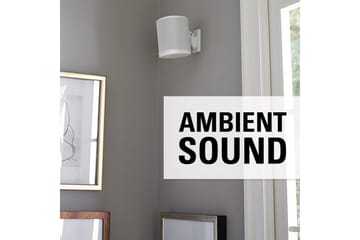 Høyttalerfeste Sanus for Sonos One SL Play:1 og Play:3 - Hvit - Møbler - TV- & Mediamøbler - Mediestativ & veggfeste - Høyttalerstativ