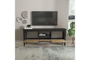 Hue TV-benk 150 cm - Sort/Eik - Møbler - TV- & Mediamøbler - TV benk & mediabenk