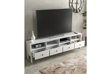 Illen TV-benk 200 cm - Natur/Hvit - Møbler - TV- & Mediamøbler - TV benk & mediabenk