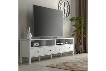 Illen TV-benk 200 cm - Natur/Hvit - Møbler - TV- & Mediamøbler - TV benk & mediabenk