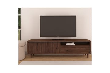 Jerzy TV-stativ 180x38 cm - Brun - Møbler - TV- & Mediamøbler - Mediestativ & veggfeste - TV-veggfeste