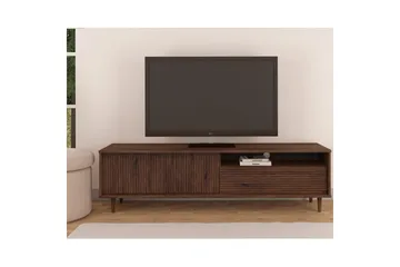 Jerzy TV-stativ 180x38 cm - Brun - Møbler - TV- & Mediamøbler - TV benk & mediabenk