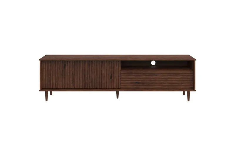 Jerzy TV-stativ 180x38 cm - Brun - Møbler - TV- & Mediamøbler - TV benk & mediabenk