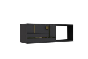 Jorin TV-benk 150 cm - Antrasitt/Gull - Møbler - TV- & Mediamøbler - TV benk & mediabenk