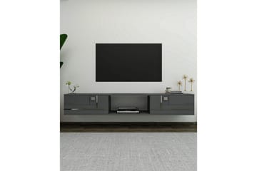 Jorin TV-benk 150 cm - Antrasitt/Sølv - Møbler - TV- & Mediamøbler - TV benk & mediabenk