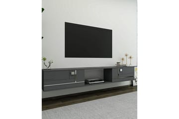 Jorin TV-benk 150 cm - Antrasitt/Sølv - Møbler - TV- & Mediamøbler - TV benk & mediabenk