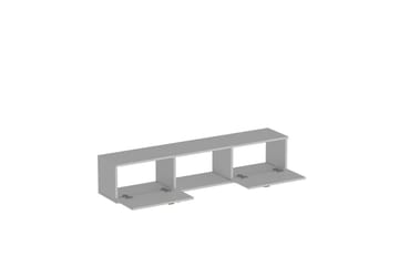 Jorin TV-benk 150 cm - Hvit/Sølv - Møbler - TV- & Mediamøbler - TV benk & mediabenk