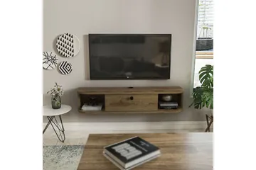 Kalvos TV-benk 120 cm - Eik - Møbler - TV- & Mediamøbler - TV benk & mediabenk