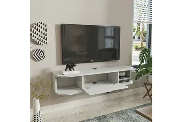 Kalvos TV-benk 120 cm - Hvit - Møbler - TV- & Mediamøbler - TV benk & mediabenk