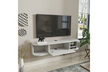 Kalvos TV-benk 120 cm - Hvit - Møbler - TV- & Mediamøbler - TV benk & mediabenk